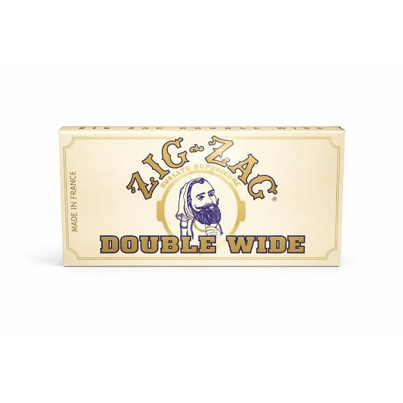 ZIG-ZAG DOUBLE WIDE CIGARETTE PAPERS 24/BOX