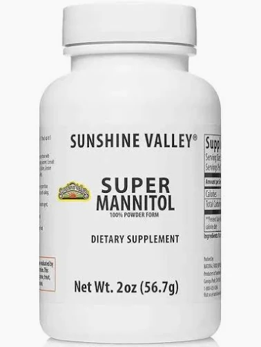 SUNSHINE VALLEY SUPER MANNITOL DIETARY SUPPLEMENT 2.OZ