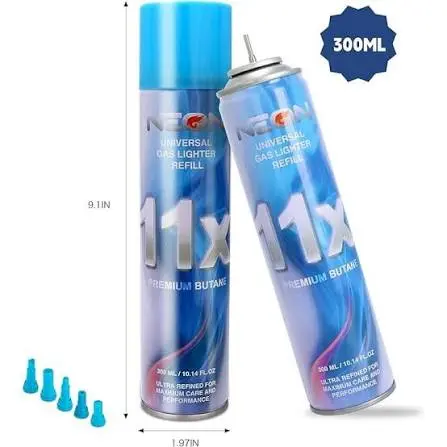NEON UNIVERSAL GAS LIGHTER REFILL 300ML/10.4 OZ