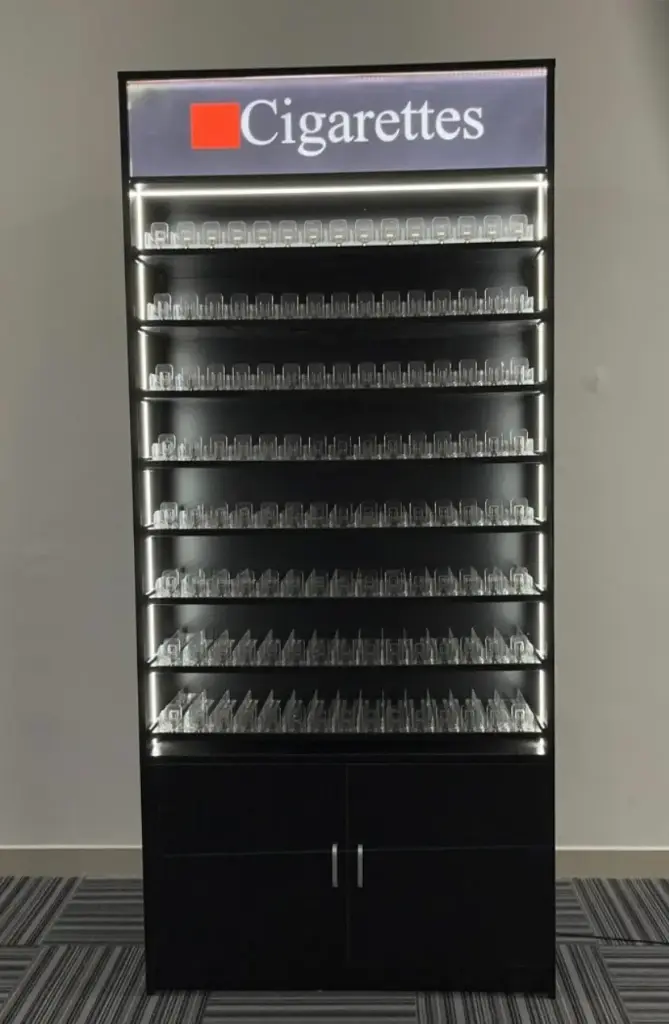 Cigarette Cabinet - Display Rack / Shelf 
