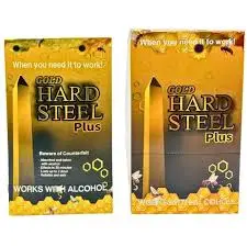 GOLD HARD STEEL PLUS LASTS 48 HOURS 