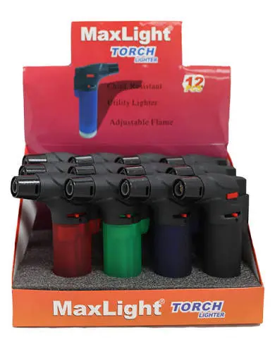 MAXLIGHT TORCH LIGHTER 12PCS