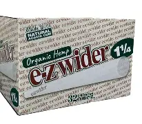 EZ WIDER 1 1/4 ORGANIC HEMP 32 UNBLCED CONEZ