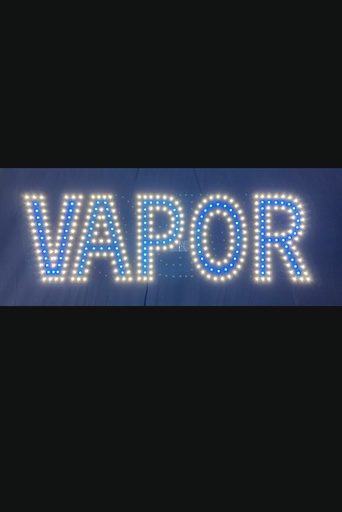 [BUS-03715] BUSINESS IMAGE SIGN LED (VAPOR) DESIGN