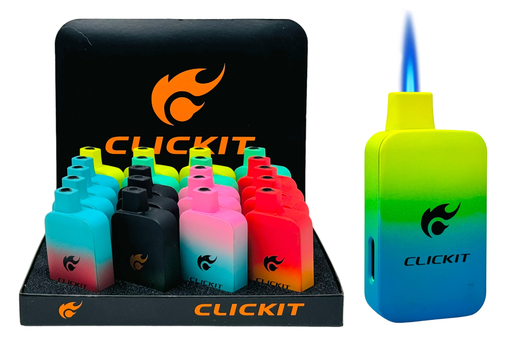 [CLIC-25850] CLICKIT DISPOSABLE VAPE TORCH LIGHTER #GH-9288 BOX OF 20