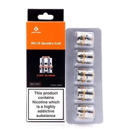 [GEE-00910] GEEK VAPE M SERIES 0.15OHM QUADRA COIL 5CT