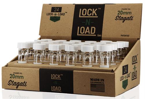 [INTREF01140] LOCK N LOAD CHILLUM 20MM BOX OF 24