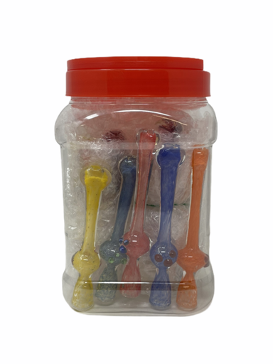 [ITM050221016176] GLASS DICRO 6" CHILLUM 15CT
