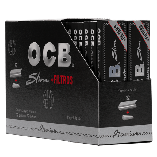 [ITM060720011301] OCB SLIM + FILTERS PREMIUM 32CT