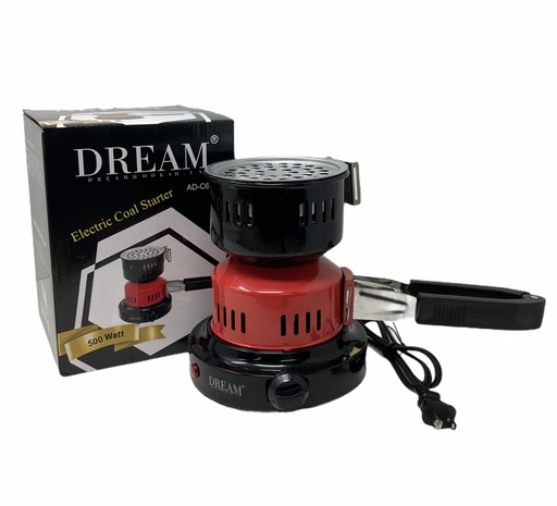 [ITM100621018670] DREAM 3 IN 1 ELECTRIC COAL STARTER RED AD-C650A