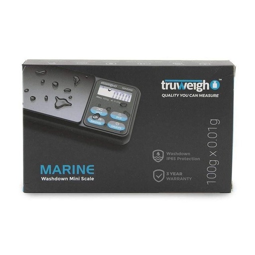 [ITM100720011924] TRUWEIGH MARINE SCALE 100 X 0.01G WASHDOWN MINI SCALE