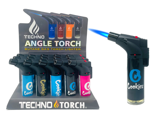 [ITM120821019856] TECHNO TORCH #81139-CO1 COOKIES DESIGN TORCH LIGHTERS BOX OF 15