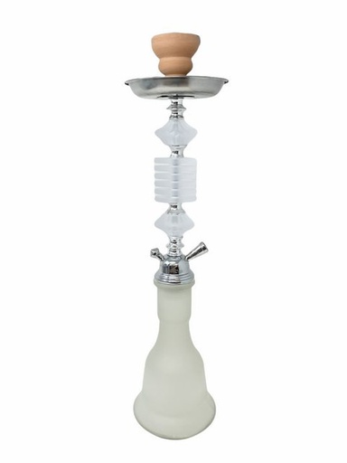 [ITM121221022152] ZEBRA ROBIN 28" 1 HOSE HOOKAH ASSORTED COLORS