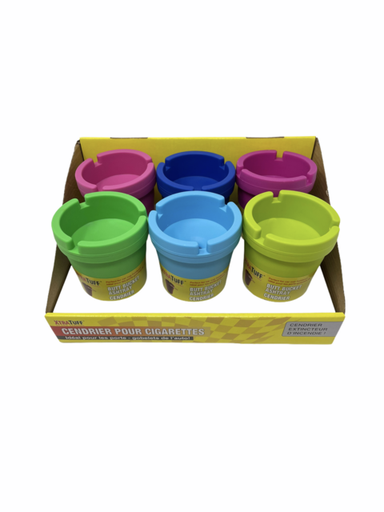 [ITM130121015669] XTRA TUFF BUTT BUCKET CAR ASHTRAY BOX 6 ASSORTED