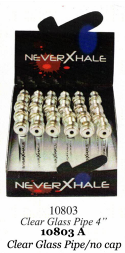 [ITM140720012448] NEVER XHALE PIPE BOX OF 24