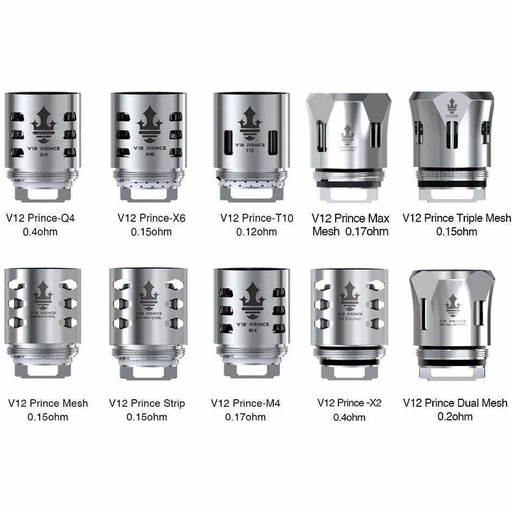 [ITM160720012697] SMOK PRINCE V12 PRINCE-M4 3CT
