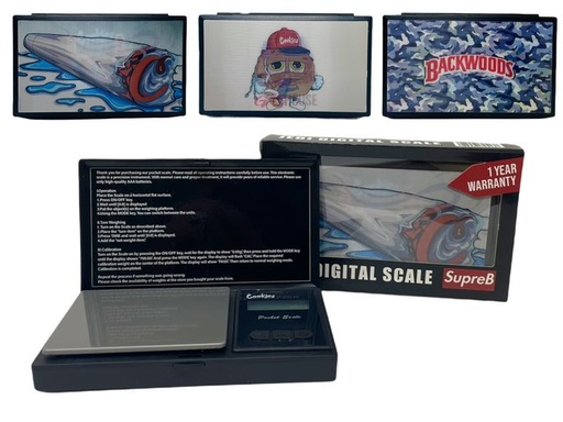 [ITM180122022691] SUPREB JEDI DIGITAL SCALE 700G X 0.01G ASSORTED 3D DESIGNS