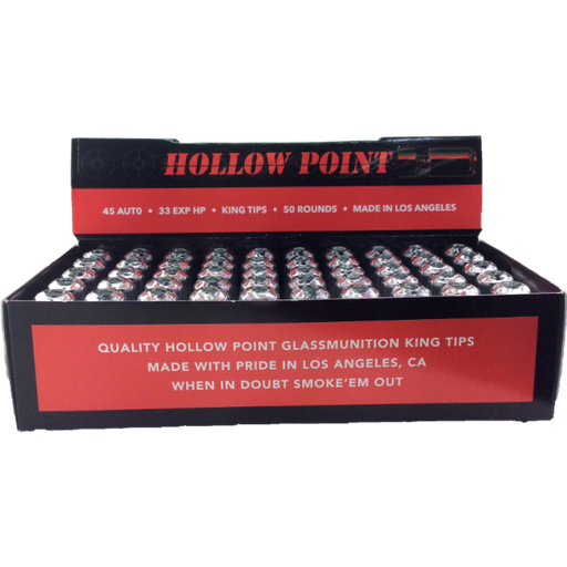 [ITM180720012835] LOCK-N-LOAD HOLLOW POINT GLASS TIPS KING SIZE BOX OF 50