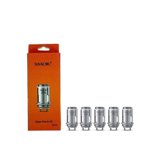[ITM220621018926] SMOK VAPE PEN COIL 0.25OHM 5CT