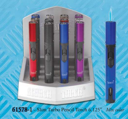 [ITM23062044674467] SCORCH TORCH SLIM PENCIL TURBO #61578 BOX OF 12