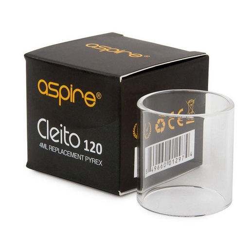 [ITM23062056015601] ASPIRE CLEITO 120 4ML REPLACEMENT PYREX TANK