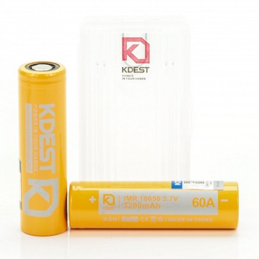 [ITM23062062946294] KDEST IMR 18650 3200MAH BATTERY 2CT K6H