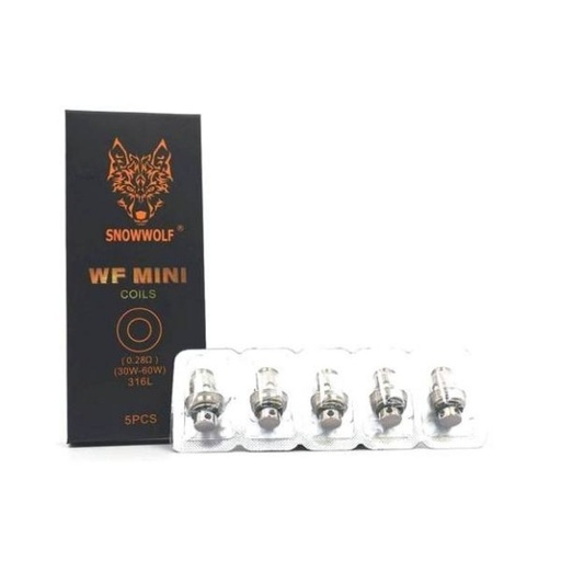[ITM23062065866586] SNOWWOLF WF MINI COILS 0.28OHM 5CT