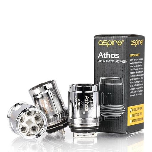 [ITM23062066206620] ASPIRE ATHOS A3 REPLACEMENT ATOMIZER