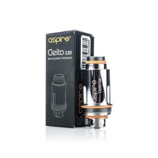 [ITM23062066296629] ASPIRE CLEITO 120 REPLACEMENT ATOMIZER BOX OF 5