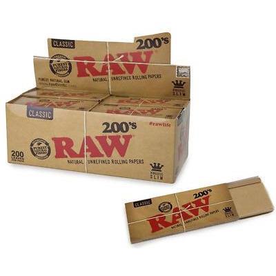 [ITM23062081318131] RAW KINGSIZE SLIM CLASSIC 200CT BOX OF 40