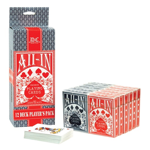 [ITM23062083968396] DOUBLE CROSS PLAYING CARDS BOX OF 12