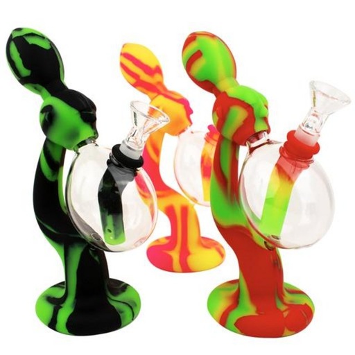 [ITM23062093649364] QUEEN SILICONE WATER PIPE H85 230620009364