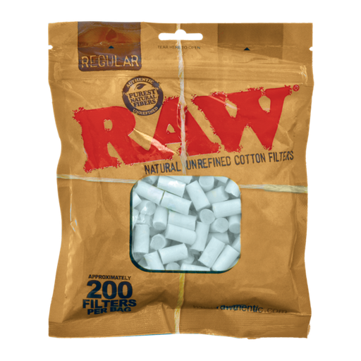 [ITM23062097699769] RAW REGULAR FILTER 200CT BAG