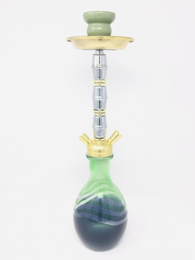 [ITM230720013119] GOLD STAR PLUS HOOKAH BL-F
