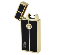 [ITM260621019003] TESLA COIL LIGHTER - 61452 GOLD