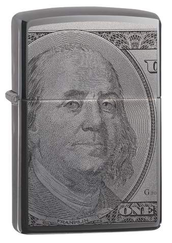 [ITM280321017088] ZIPPO LIGHTER CURRENCY DESIGN 49025