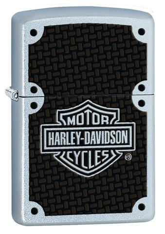 [ITM280321017115] ZIPPO LIGHTER HARLEY DAVIDSON CARBON FIBER 24025