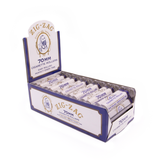 [ITM280421017684] ZIG ZAG CIGARETTE ROLLER 70MM BOX OF 12	