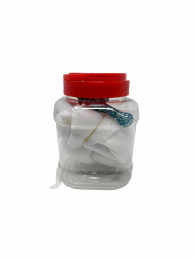 [ITM310721019538] GLASS CHILLUMS ASSORTED COLORS AND DESIGNS 15CT JAR