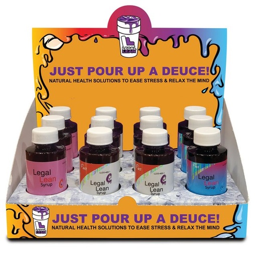 [LEG-04031] LEGAL LEAN SYRUP ASSORTED FLAVORS BOX OF 12