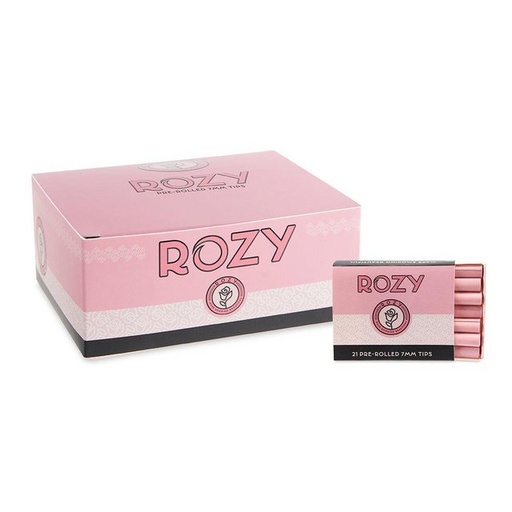 [ROZY-09514] ROZY PINK PRE-ROLLED 7MM TIPS 21CT BOX OF 20