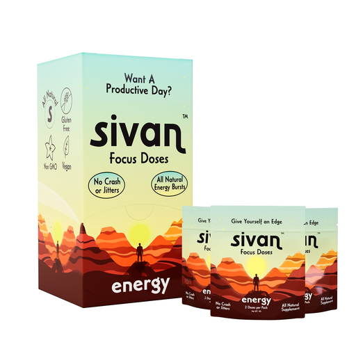 [SIVA-23287] SIVAN FOCUS DOSES ENERGY PILLS 2CT BOX OF 30