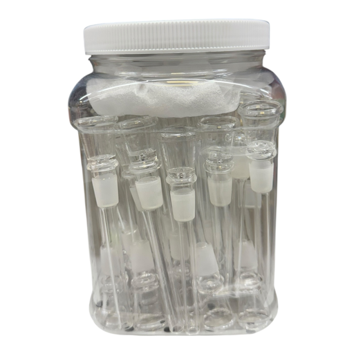 [Temp-HAM-000626] 6" GLASS DOWNSTEM 45CT JAR #COD-0012