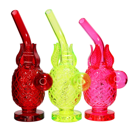 [Temp-HAM-000629] 6" PINEAPPLE OIL BURNER WATER PIPE OB-110 ASSORTED COLORS