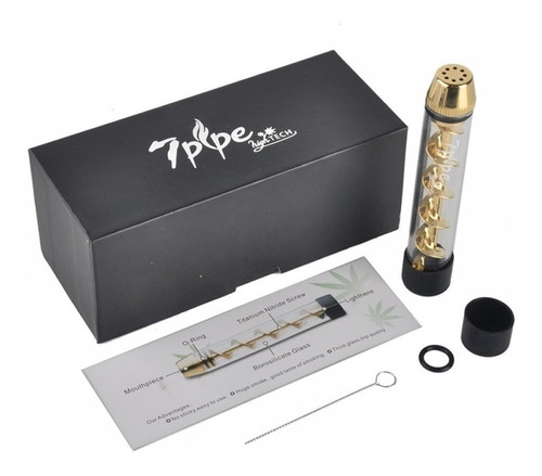 [Temp-HAM-000651] 7PIPE TWISTY GLASS BLUNT ASSORTED COLORS