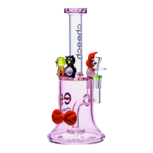 [Temp-HAM-001343] CHEECH PICNIC PALS 9" GLASS WATER PIPE #CHE-377