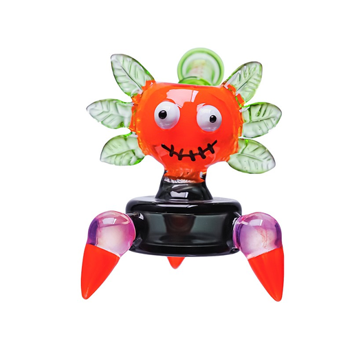 [Temp-HAM-001348] CHEECH PUMPKIN PATCH 4.5" GLASS WATER PIPE #CHE-337
