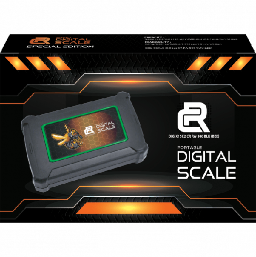 [Temp-HAM-001527] CR RA-500 BLK BEE 3D PORTABLE DIGITAL SCALE 500G X 0.01G