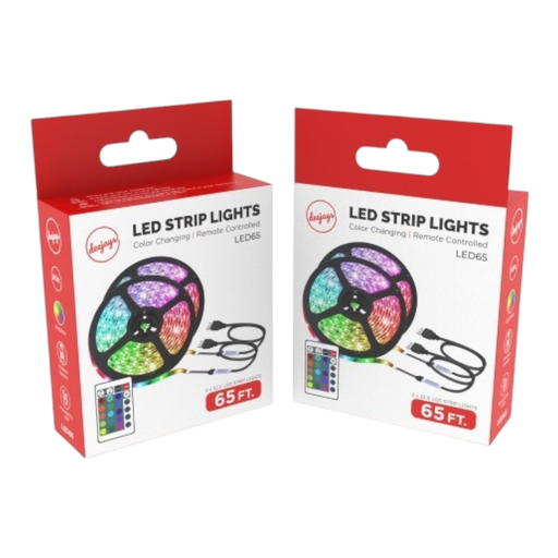 [Temp-HAM-001564] DEEJAYS LED STRIP LIGHTS 16FT