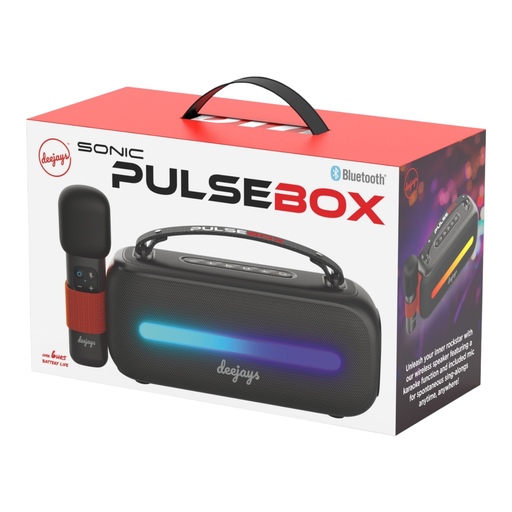 [Temp-HAM-001581] DEEJAYS SONIC PULSE BOX SPEAKER